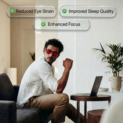 Flow State™ Unisex Red Lens Blue Light Glasses